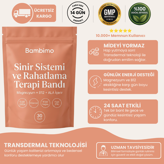 Bambimo® - Sinir Sistemi ve Rahatlama Terapi Bandı